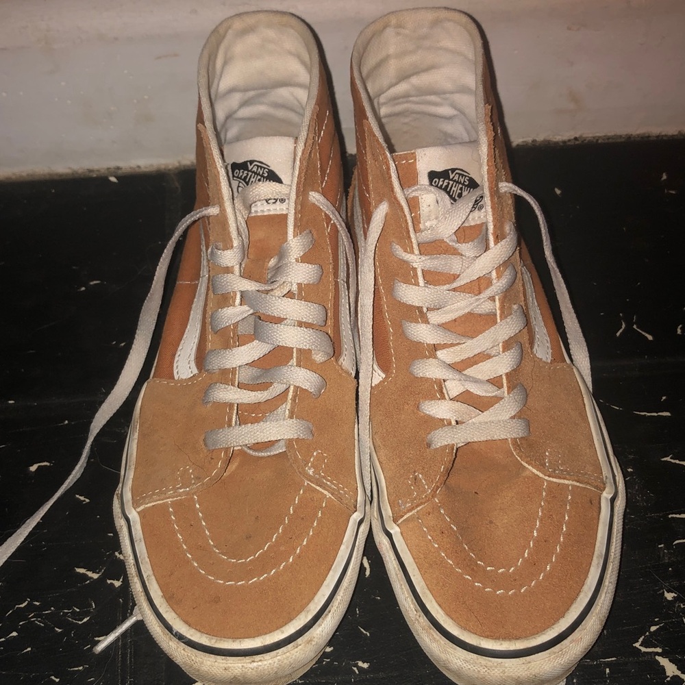 Vans Caramel Brown High-Top Sneakers